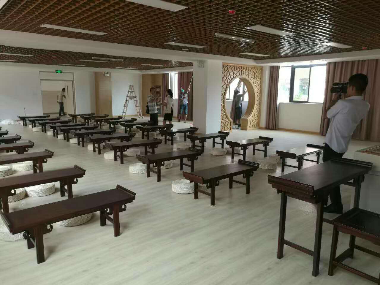 西安高新一中西咸新區高新園施工現場(chǎng)