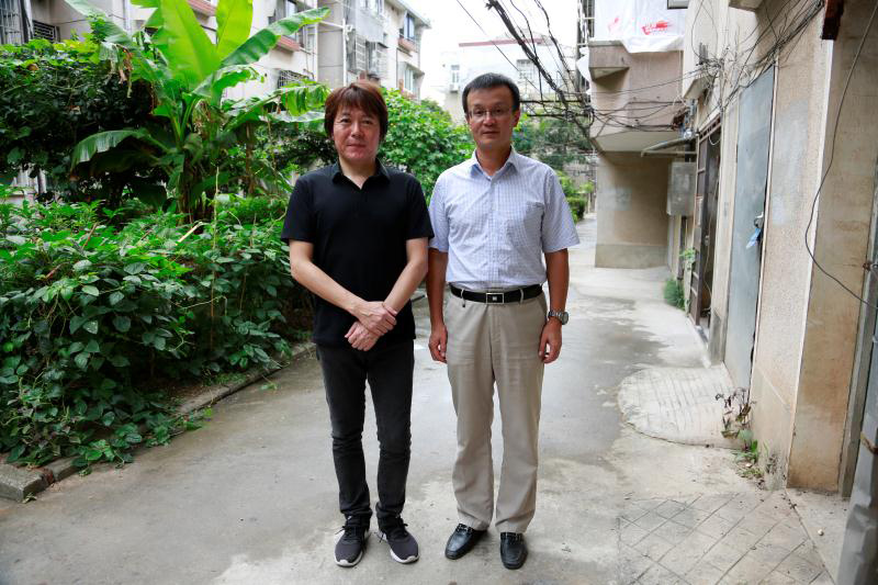 荃芬董事長(cháng)和本間先生合影