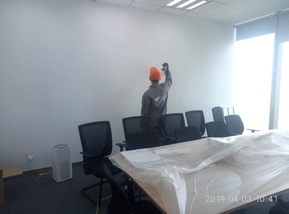 會(huì )議室墻面噴涂全方位施工